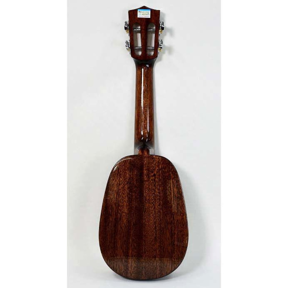 Uma Ukulele UK-20SSP BK パイナップル型 ソプラノウクレレ 全体の画像
