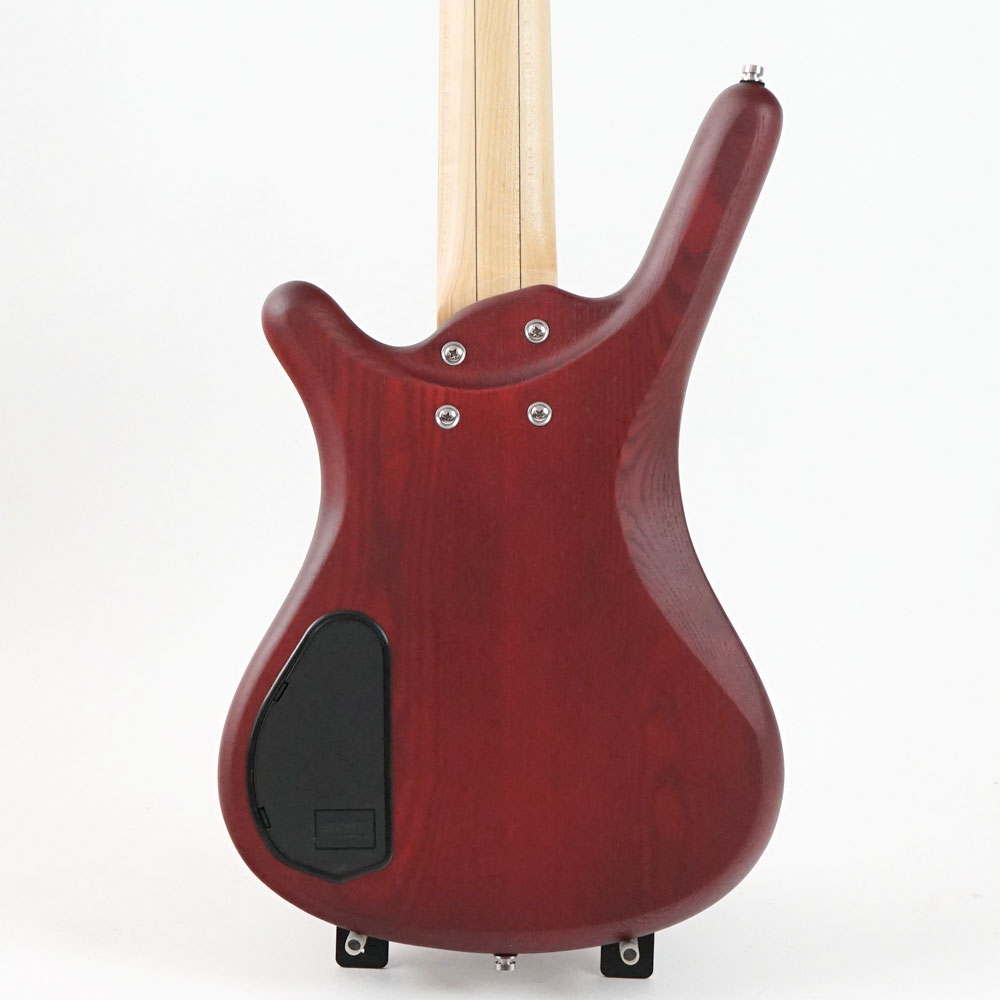 WARWICK Rockbass Corvette $$ 5st Burgundy Red Transparent Satin 5弦エレキベース ボディバック画像