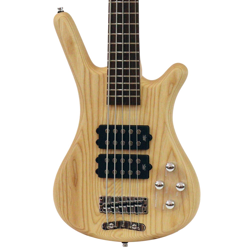 WARWICK Rockbass Corvette $$ 5st Natural Transparent Satin 5弦エレキベース ボディアップ