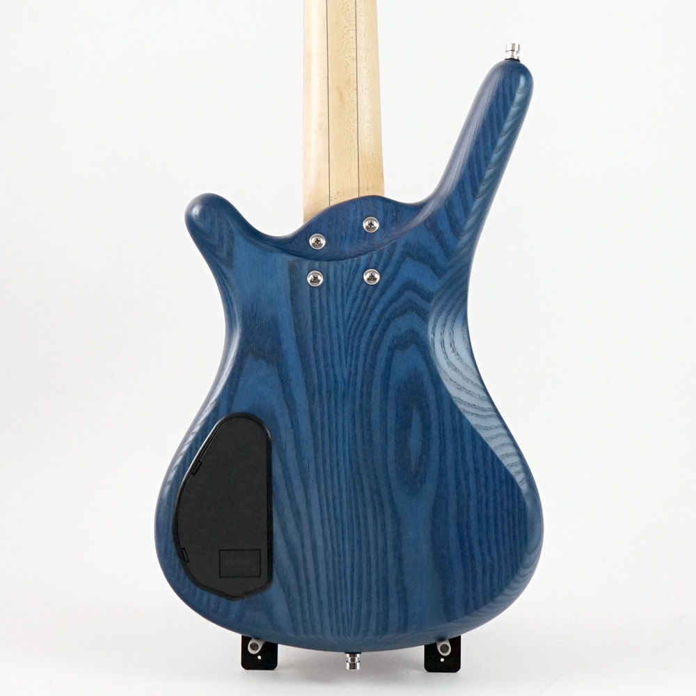 WARWICK Rockbass Corvette $$ 5st Ocean Blue Transparent Satin 5弦エレキベース ボディバック画像