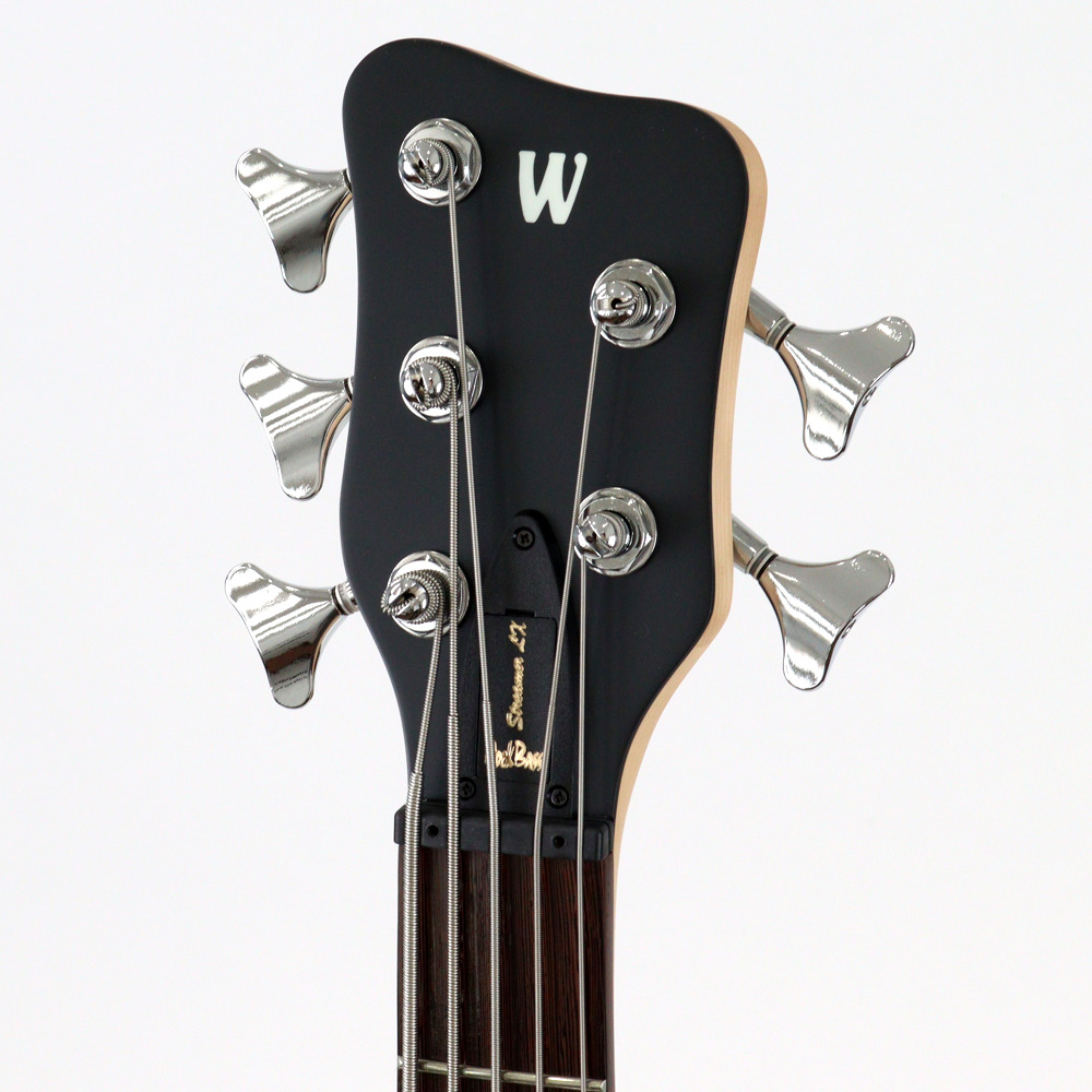 WARWICK ワーウィック Rockbass Streamer LX 5 Solid Black High Polish 5弦エレキベース 5弦エレキベースネックトップ 画像