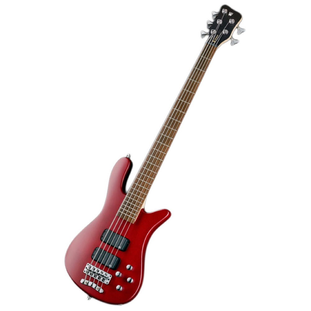 WARWICK Rockbass Streamer Standard 5st Burgundy Red Transparent Satin 5弦エレキベース