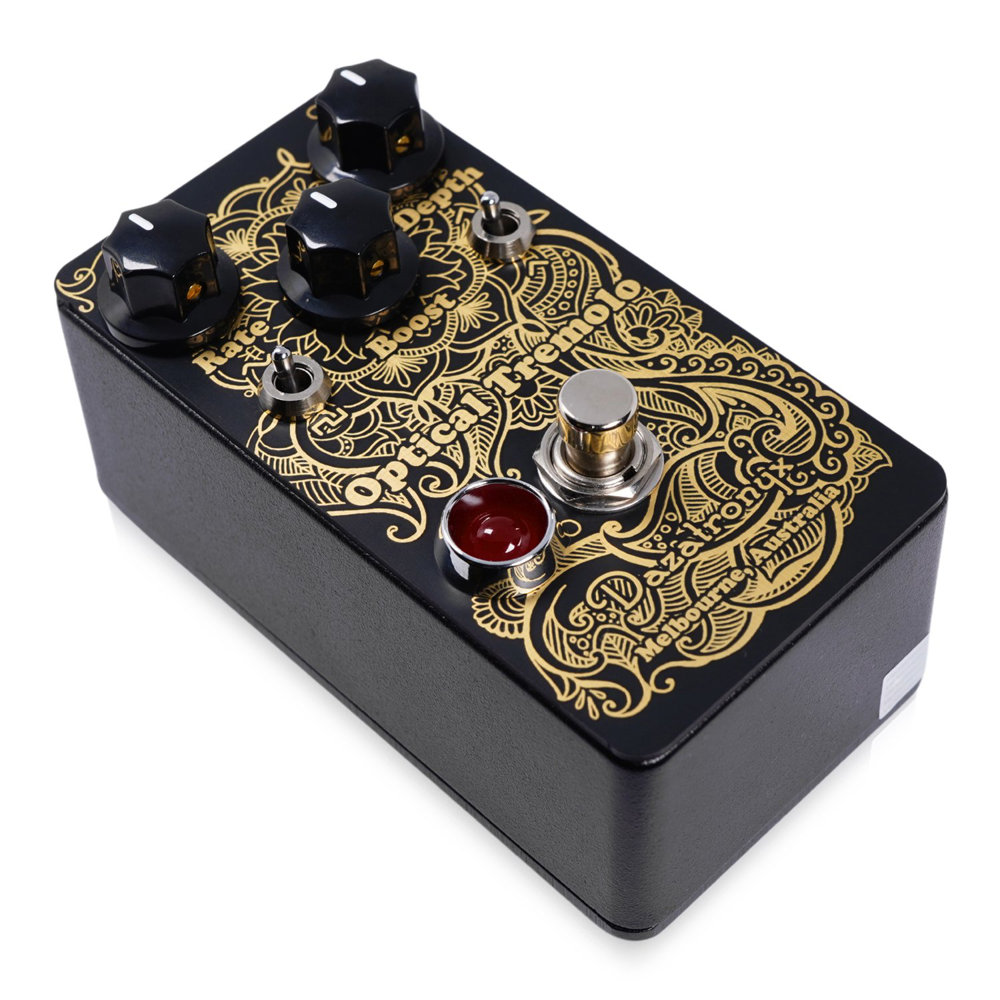 Dazatronyx OPTICAL TREMOLO トレモロ ギターエフェクター 筐体画像