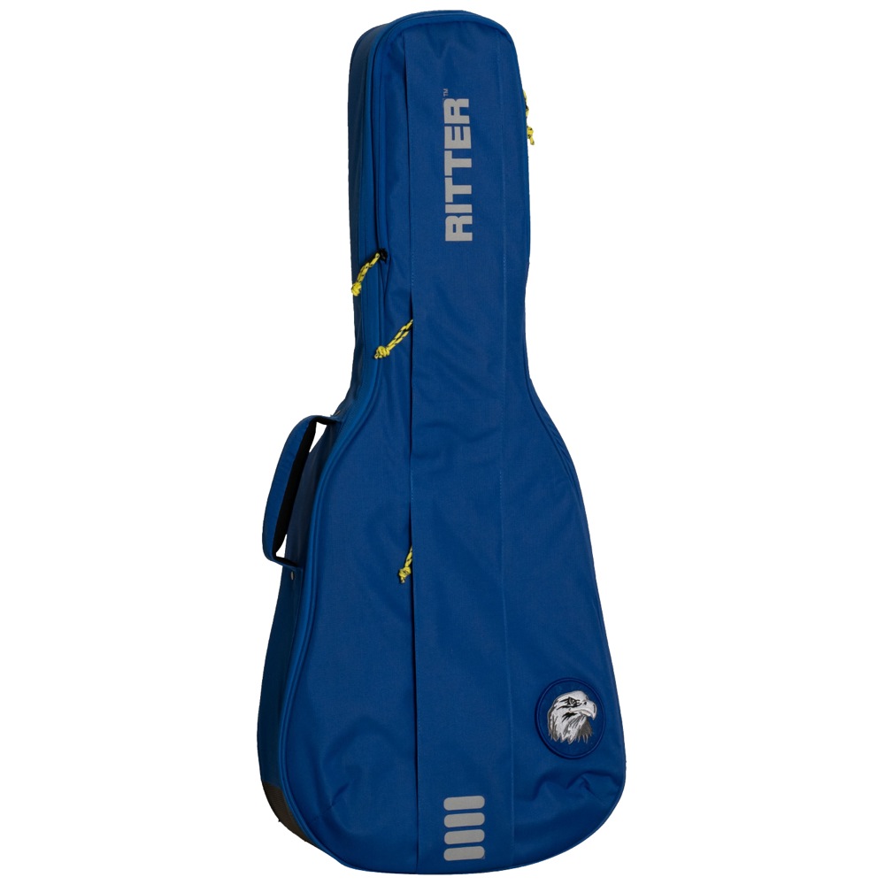 RITTER RGB4‑CH SBL BERN 1/2 Classical Guitar 1/2クラシックギター用ギグバッグ 斜めアングル画像