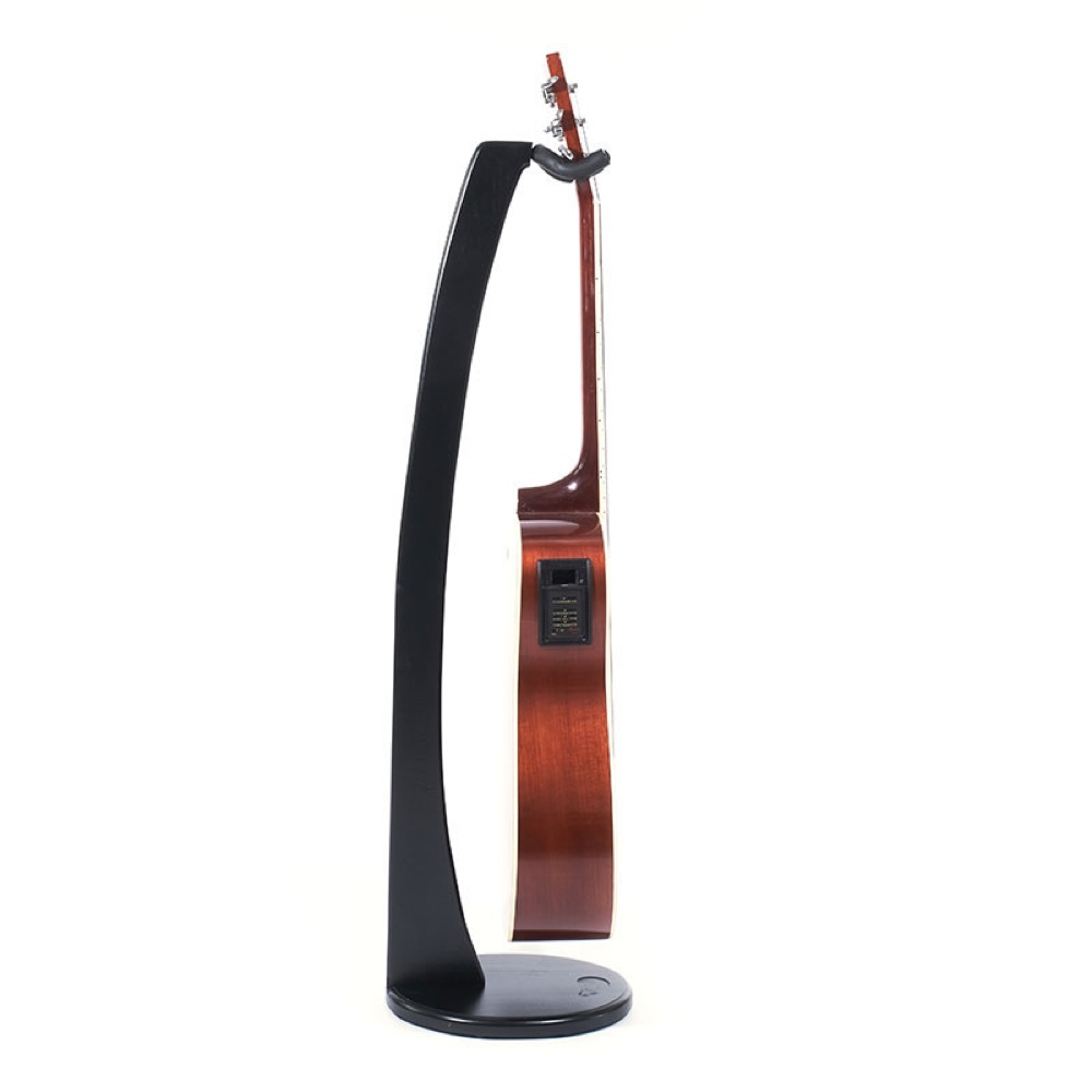 Ruach Music RM-GS1-BK Wooden Acoustic/Electric Guitar Stand Black ギタースタンド 使用例