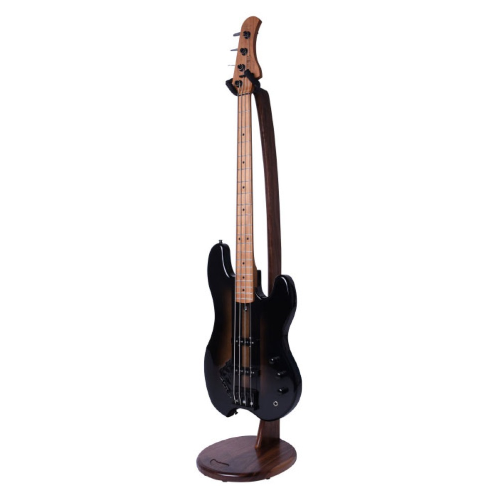 Ruach Music RM-GS2-W Wooden Bass Guitar Stand Walnut ベーススタンド 使用例