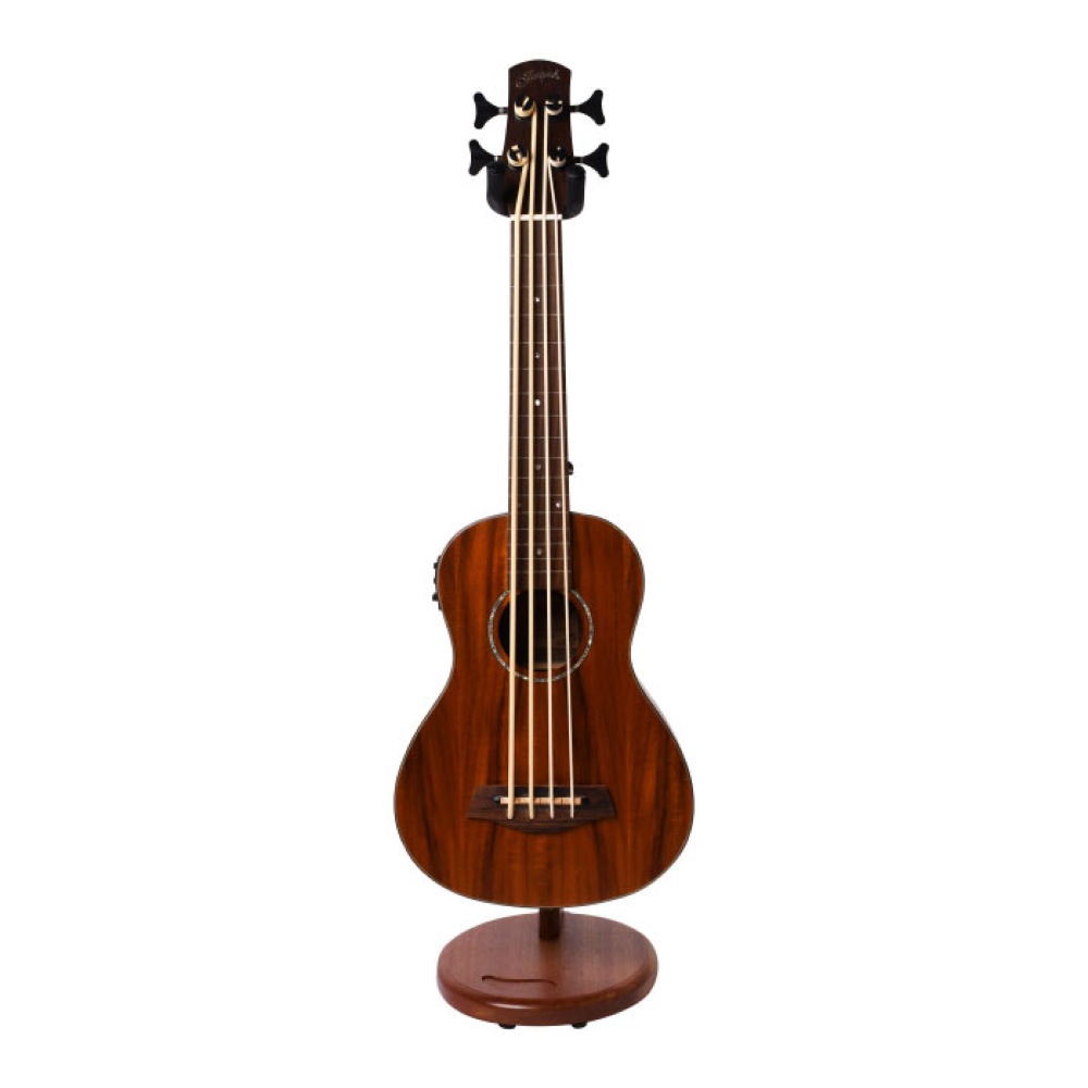 Ruach Music RM-GS3-S Wooden Ukulele Stand Mahogany ウクレレスタンド 使用例