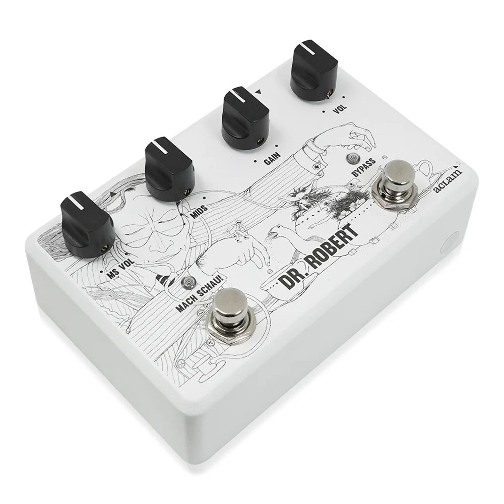 Aclam Guitars Dr. Robert v2 オーバードライブ ギターエフェクター 全体