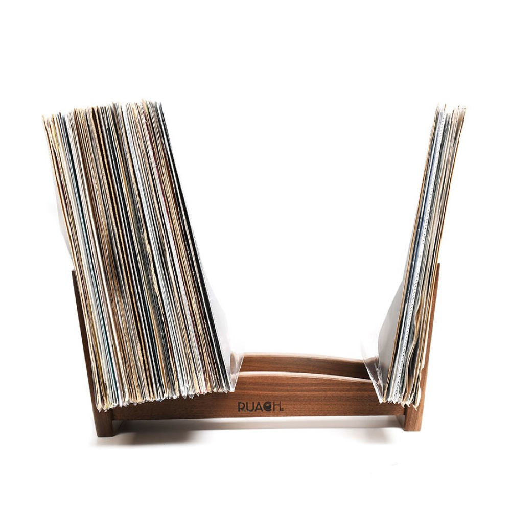 Ruach Music RV-G2-W Vinyl Holder Gen 2 Walnut レコードラック 使用例