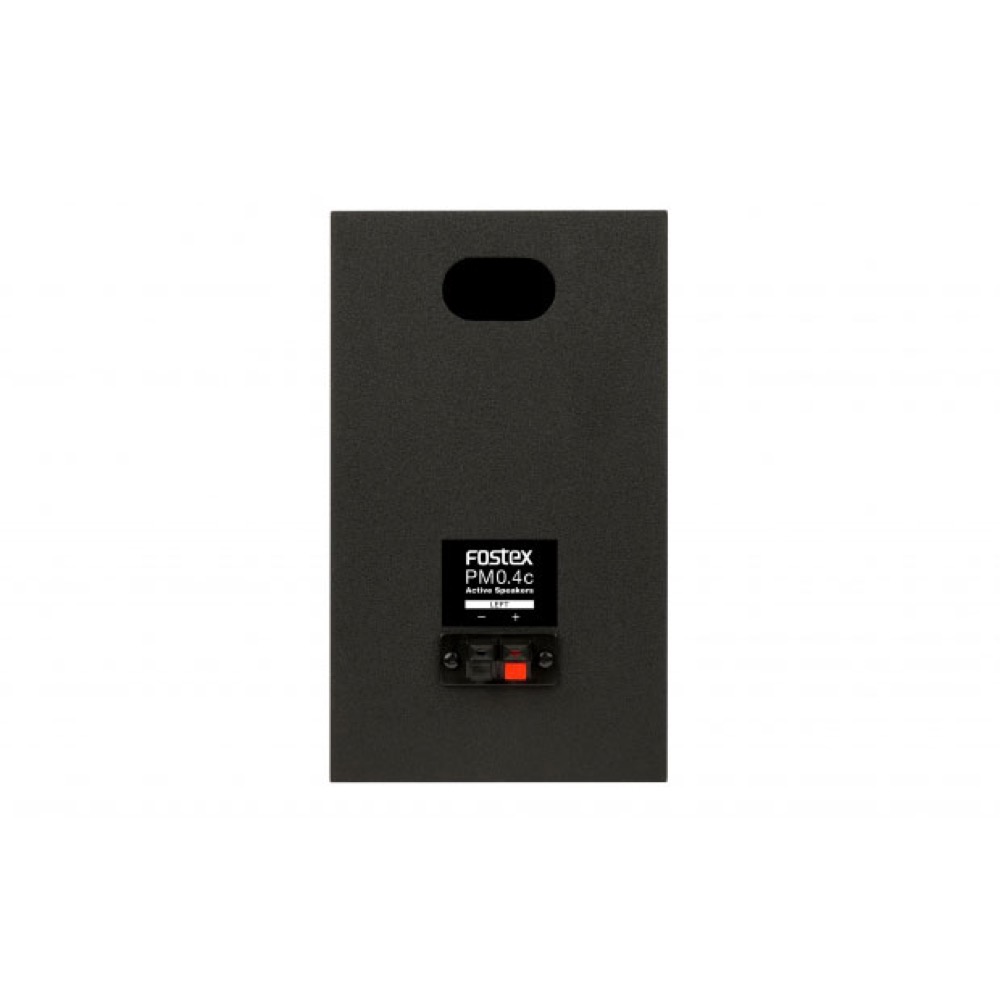 FOSTEX PM0.4c B PM Series ブラック アクティブスピーカー 1ペア パッシブスピーカー背面画像