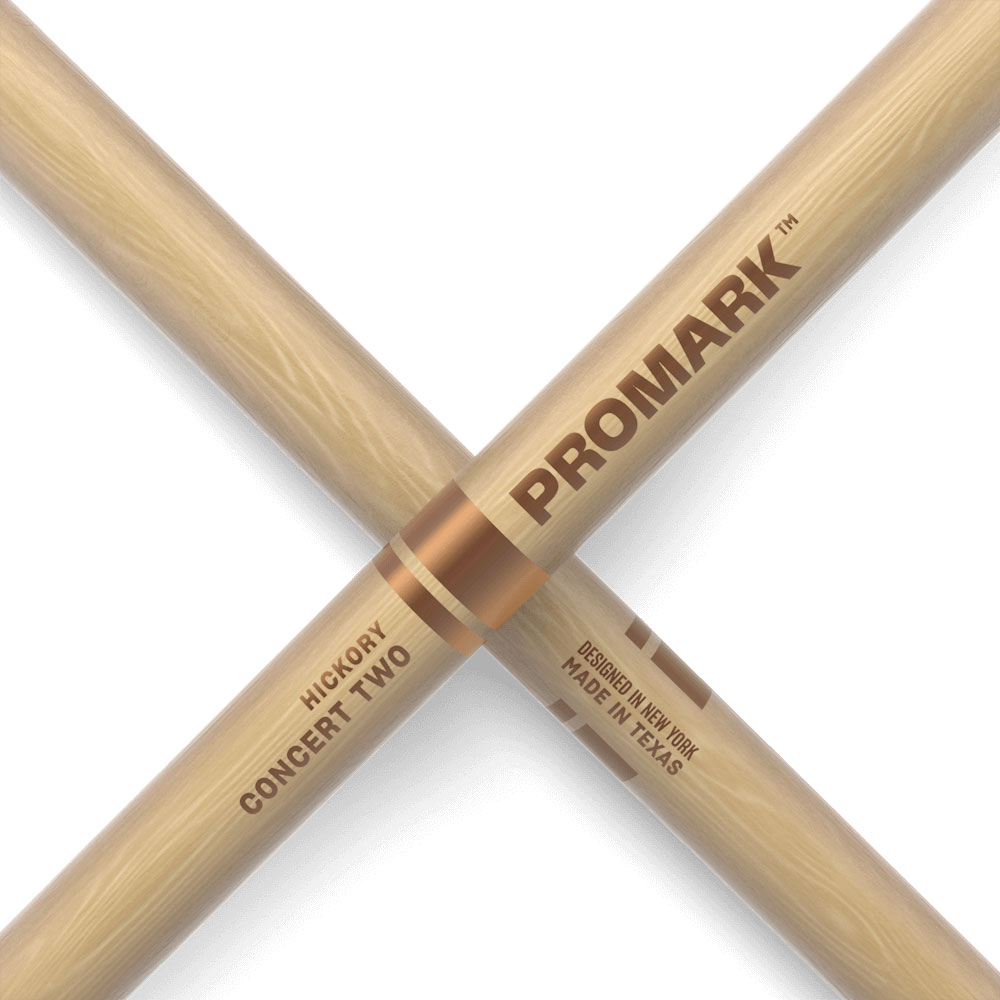 PROMARK TXC2W CONCERT TWO コンサートスネアスティック ロゴ部画像