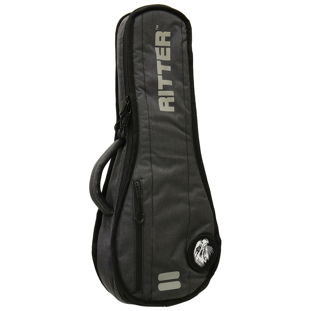 RITTER RGD2‑U ANT DAVOS Soprano Ukulele ソプラノウクレレ用ギグバッグ ケースアングル画像