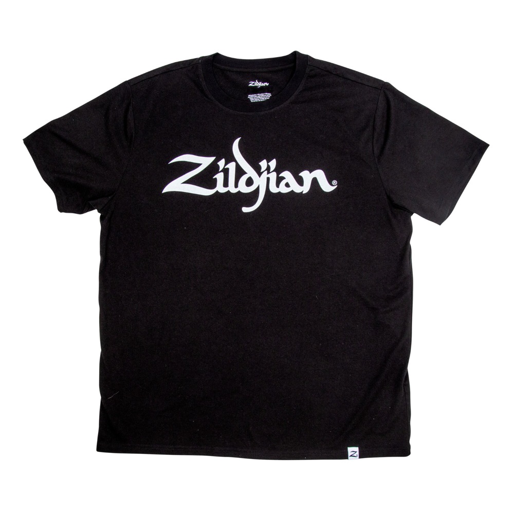 ZILDJIAN T3012 クラシックロゴTシャツ ブラック Lサイズ