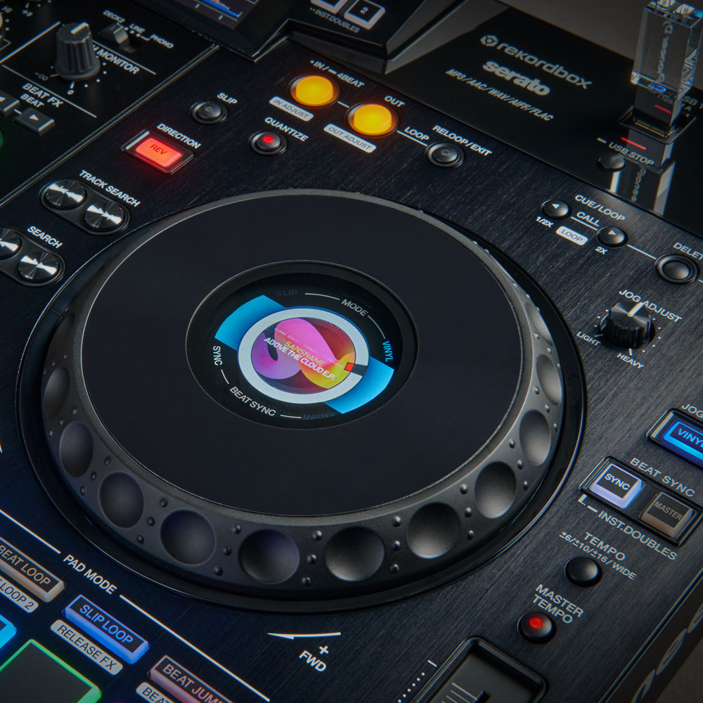 Pioneer DJ XDJ-RX3 2ch オールインワンDJシステム ジョグホイール部