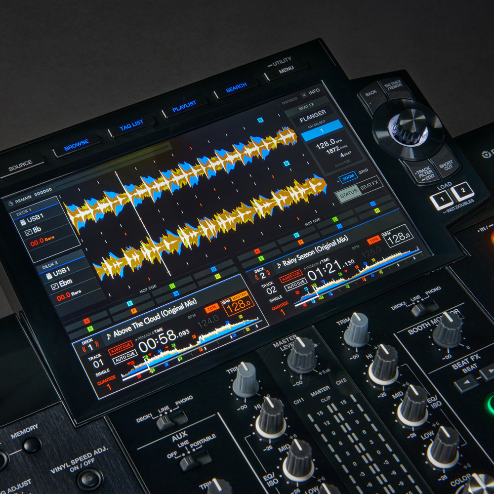 Pioneer DJ XDJ-RX3 2ch オールインワンDJシステム ディスプレイ部