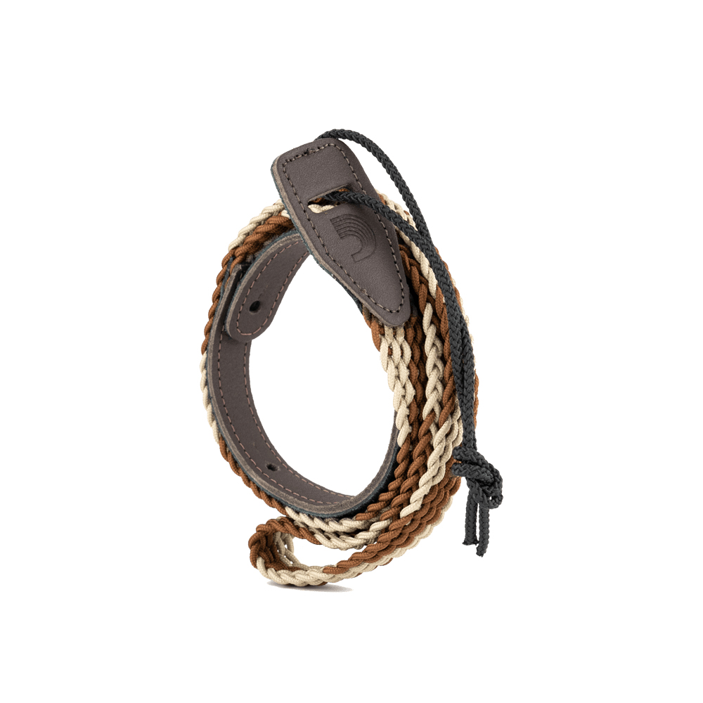 Planet Waves by D’Addario 10MB00 MandolinStrap BR Cream マンドリン用ストラップ