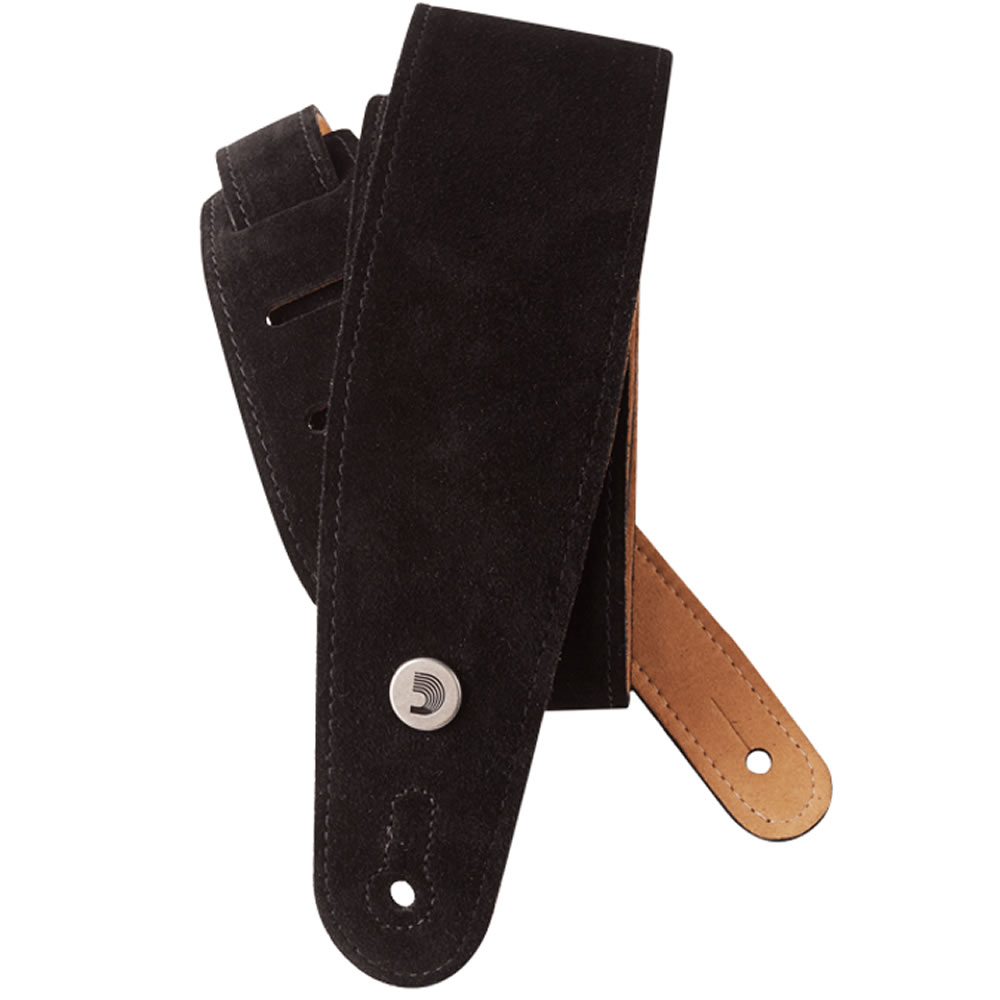 Planet Waves by D’Addario 25SS00-DX Suede Black ギターストラップ