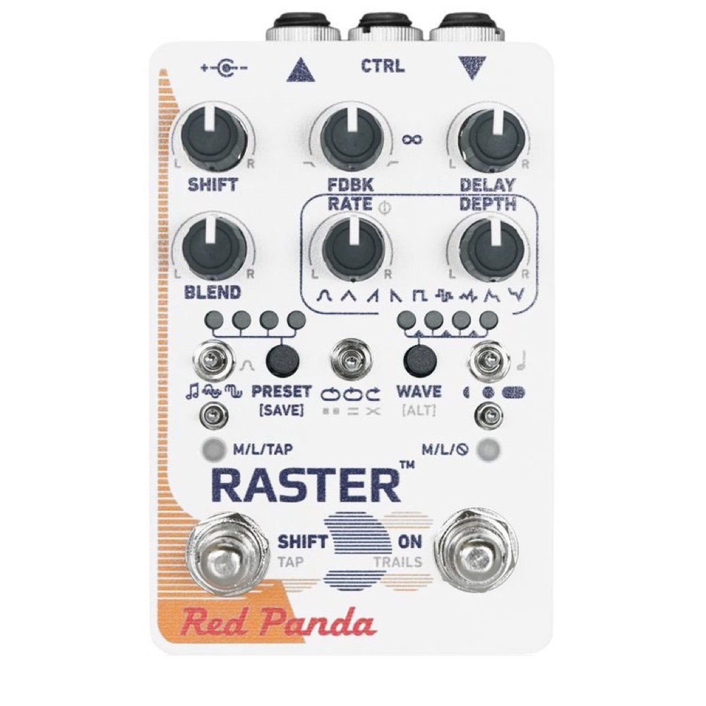 Red Panda Raster V2 デジタルディレイ ギターエフェクター
