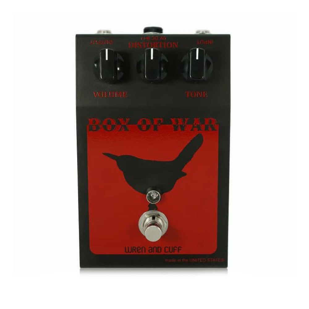 Wren and Cuff Box of War Red & Black Special Edition ファズ ギターエフェクター