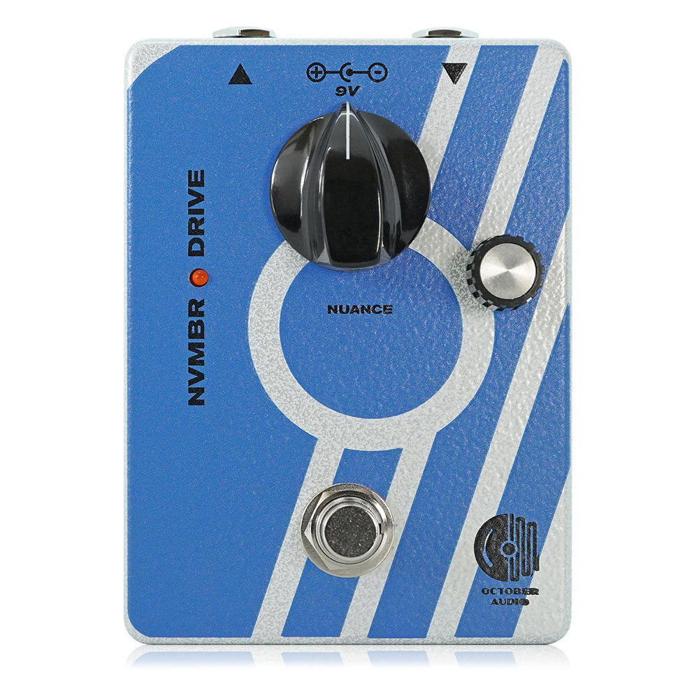 October Audio NVMBR Drive V1.5 オーバードライブ ギターエフェクター ベースエフェクター