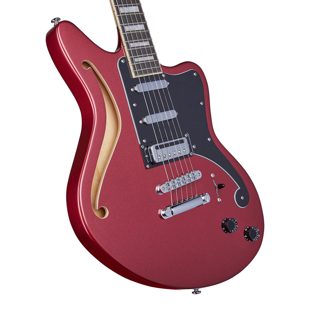 D’Angelico Premier Bedford SH Oxblood エレキギター ボディ