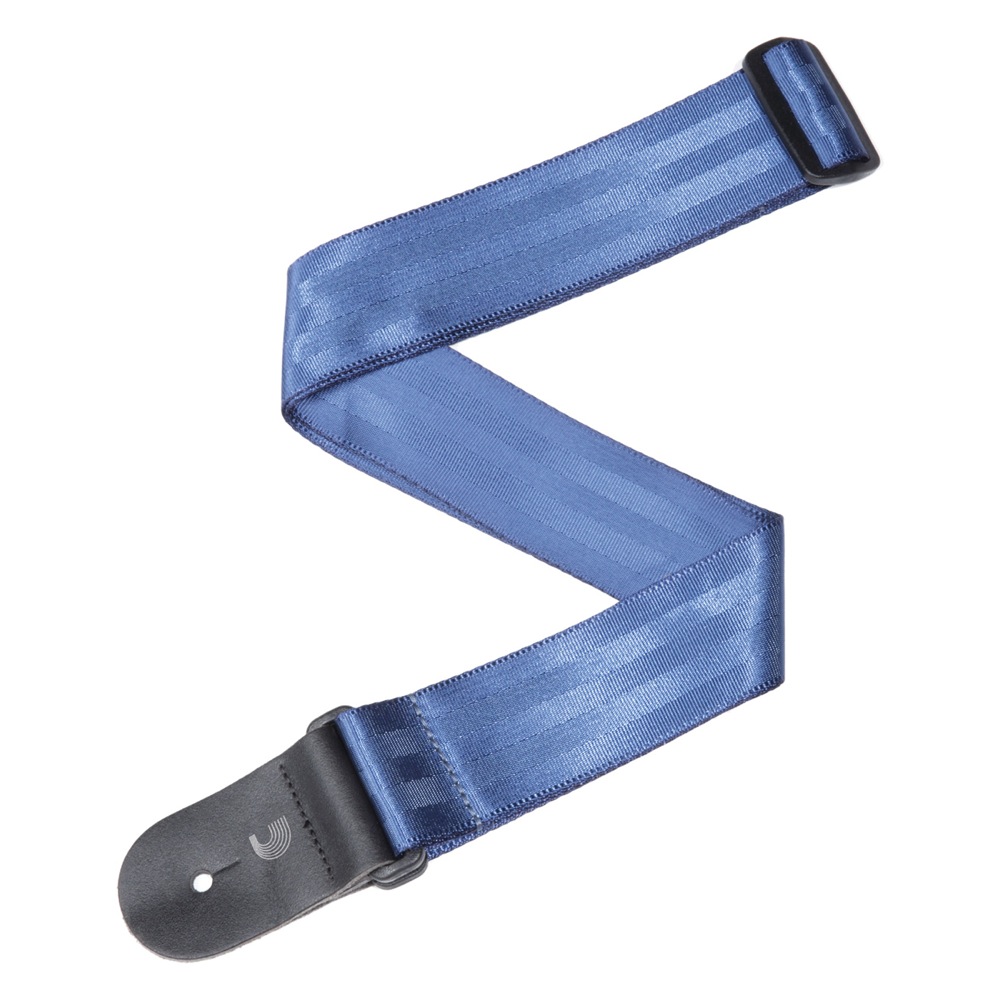 Planet Waves by D’Addario 50SB02 Woven SeatBelt Blue ギターストラップ