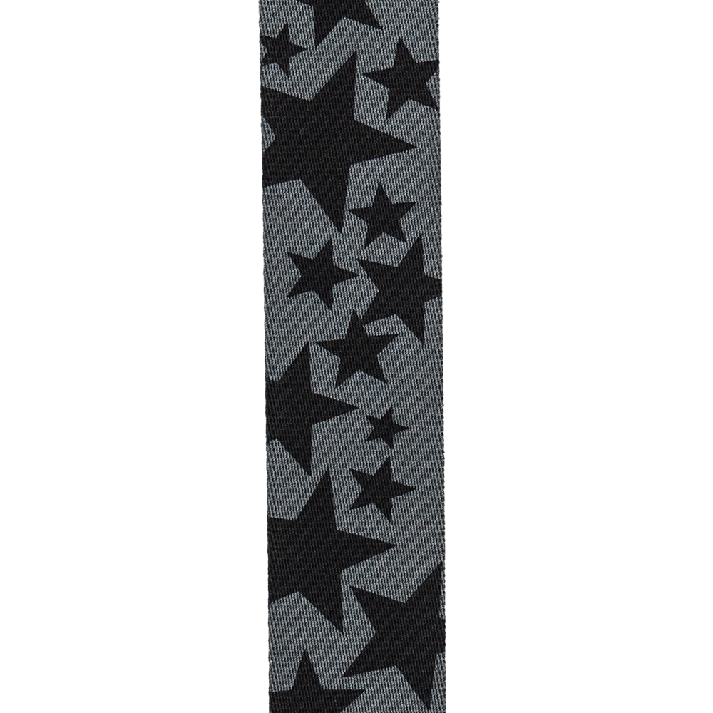 Planet Waves by D’Addario 50BAL14 AutoLK SK STARS BK/GY ギターストラップ ディテール画像