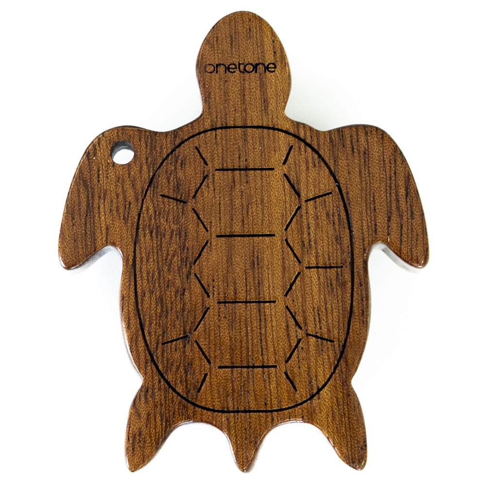 ONETONE OTKLM-101 TURTLE ミニカリンバ ストラップ付き 背面画像