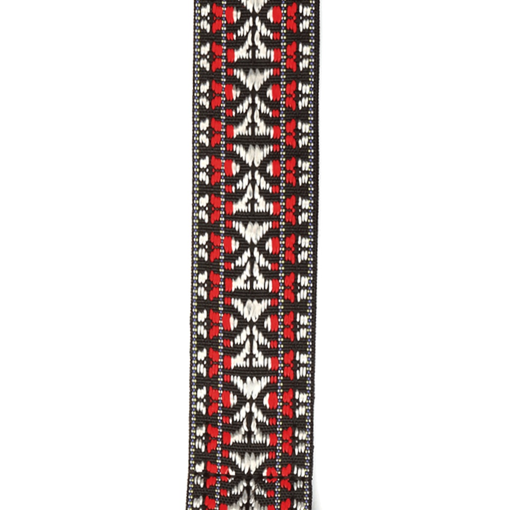 Planet Waves by D’Addario 20N00BJ WOVEN BANJO RD/SV バンジョーストラップ ディテール画像