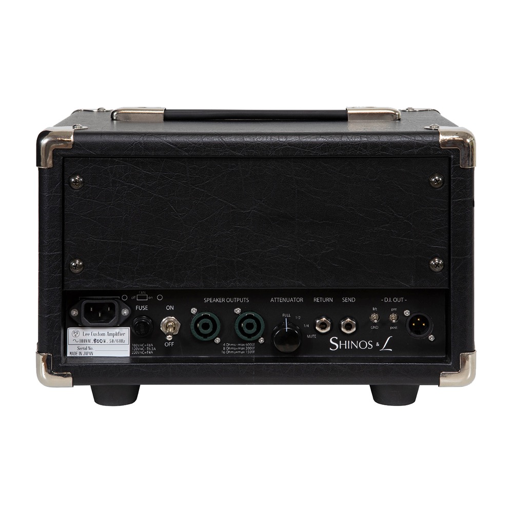 SHINOS & L City Bass HEAD ベースアンプヘッド バックパネル