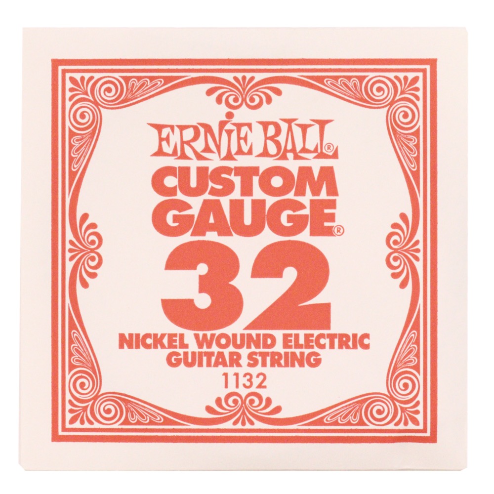 ERNIE BALL 1132 .032 NICKEL WOUND ELECTRIC GUITAR STRING SINGLE エレキギター用バラ弦