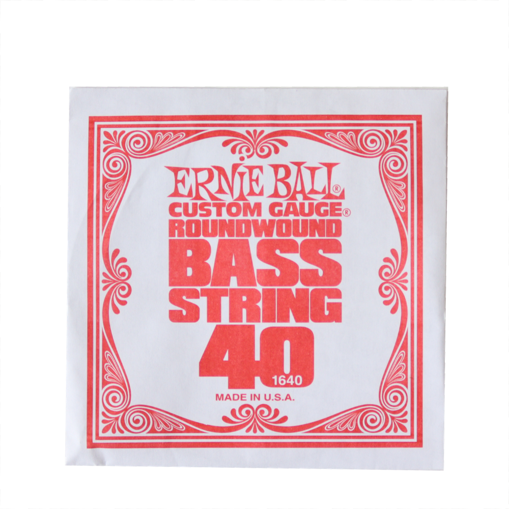 ERNIE BALL 1640 .040 Nickel Wound Electric Bass String Single エレキベース用バラ弦