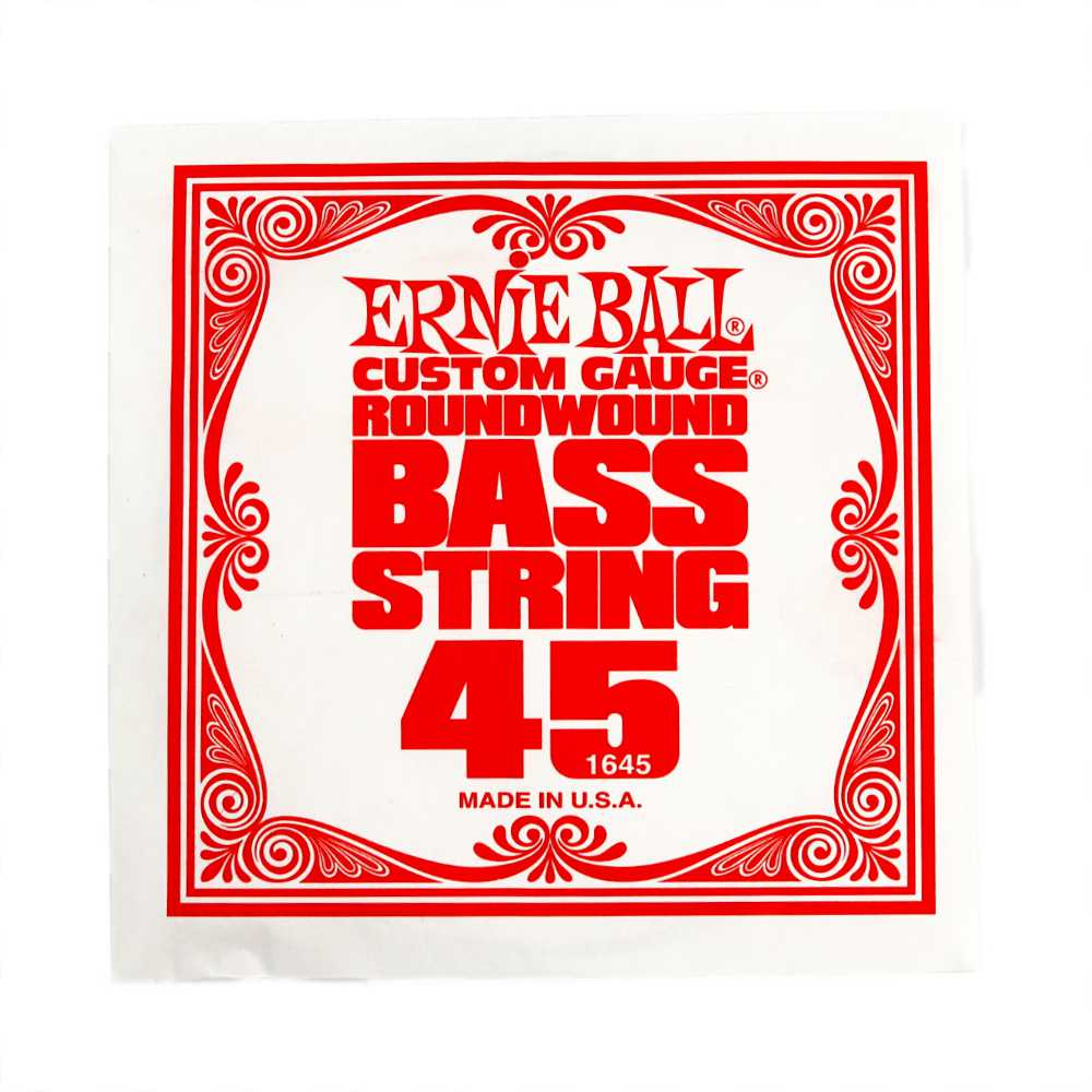 ERNIE BALL 1645 .045 Nickel Wound Electric Bass String Single エレキベース用バラ弦