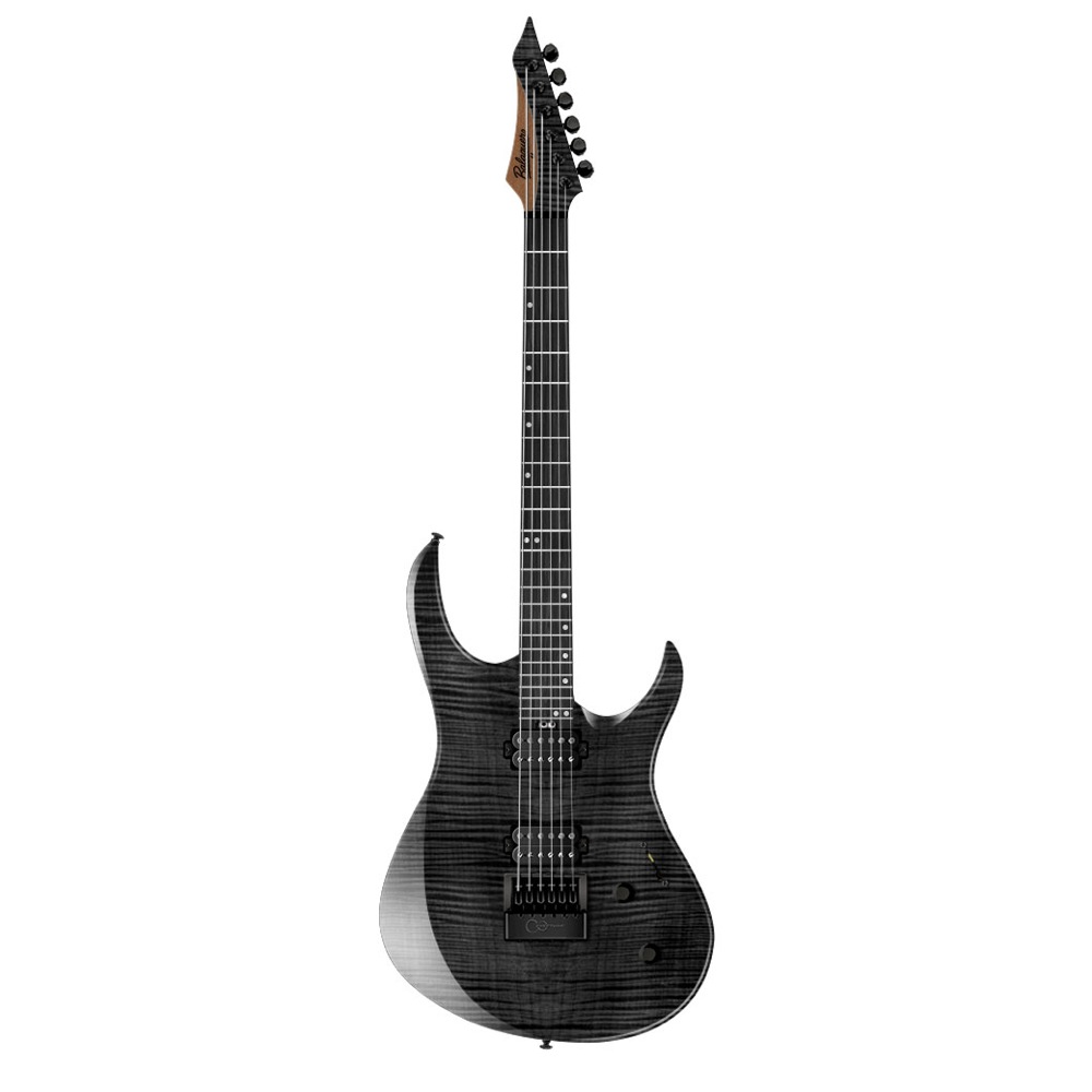 Balaguer Guitars Diablo Standard with Evertune Bridge Satin Trans Black エレキギター