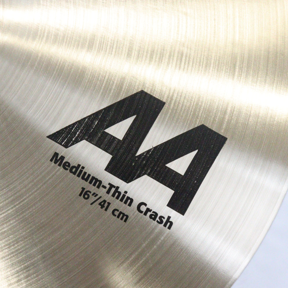 SABIAN AA-16MTC AA MEDIUM THIN CRASH 16インチ クラッシュシンバル サイズインチ表記画像