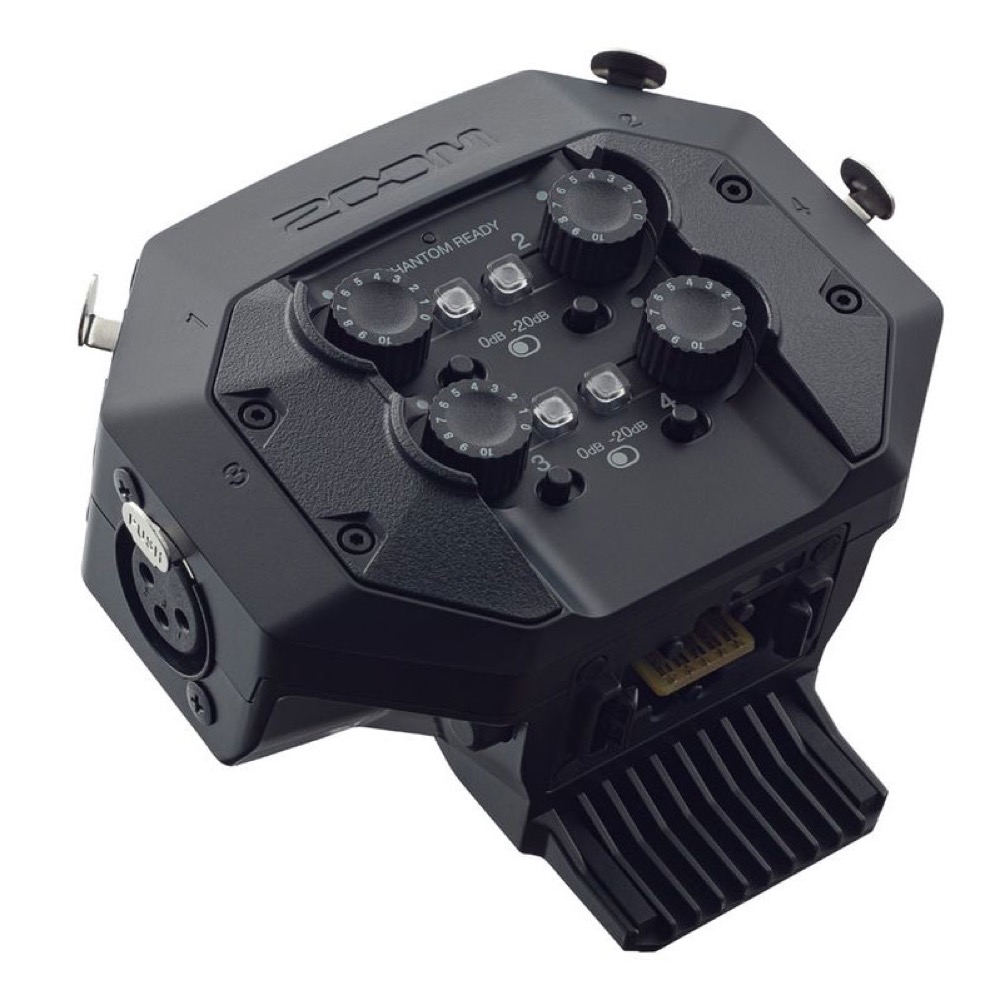 ZOOM EXH-8 H8用 外部入力拡張ユニットカプセル 入出力端子部画像