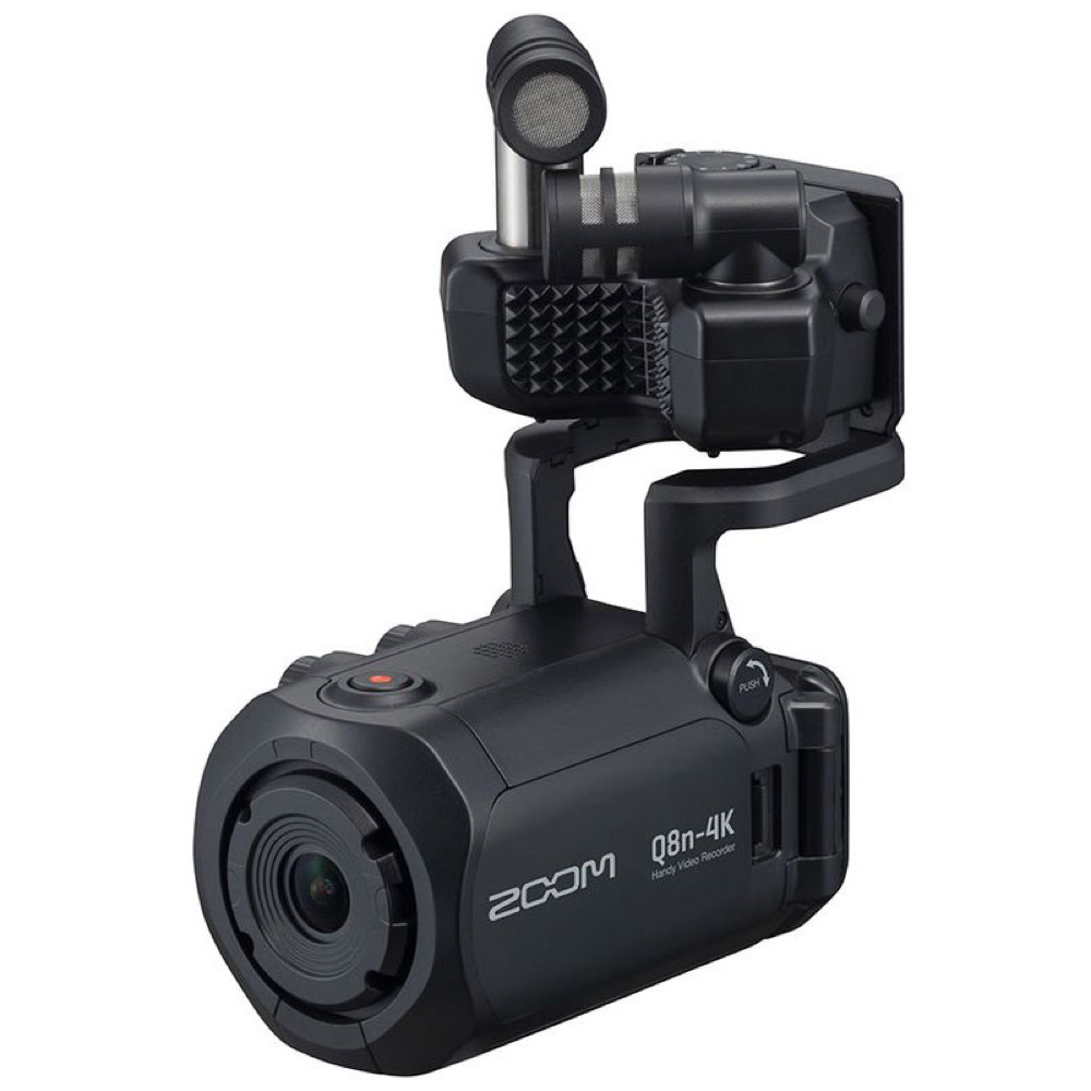 ZOOM XAH-8 H8・Q8n-4K用 XY・AB方式 可動式ステレオマイク 接続時の画像