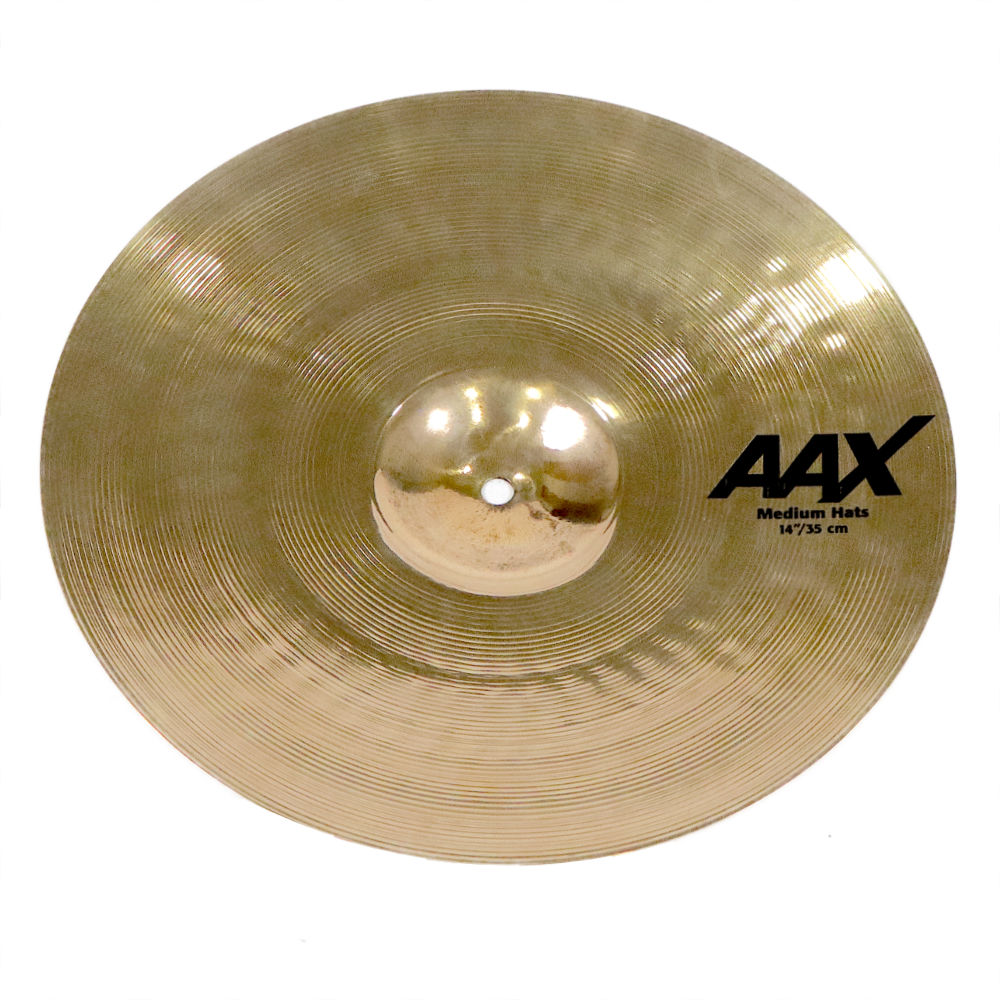 SABIAN AAX-14BHH-B AAX MEDIUM HATS Bottom 14インチ ハイハットシンバル ボトム 裏面