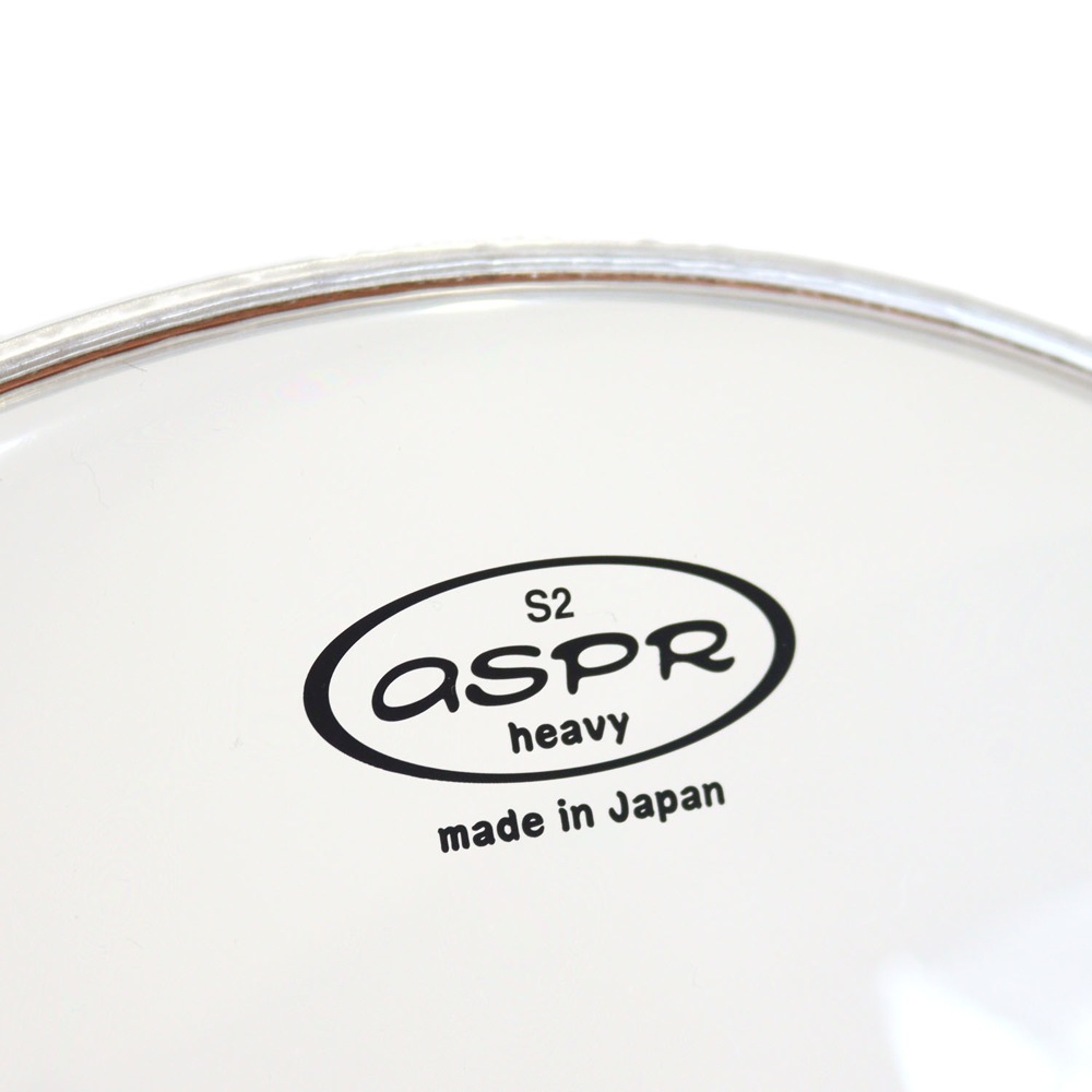 ASPR（アサプラ）S2-HT16 S2 series clear Heavy type 2ply 16インチ ドラムヘッド アップの画像
