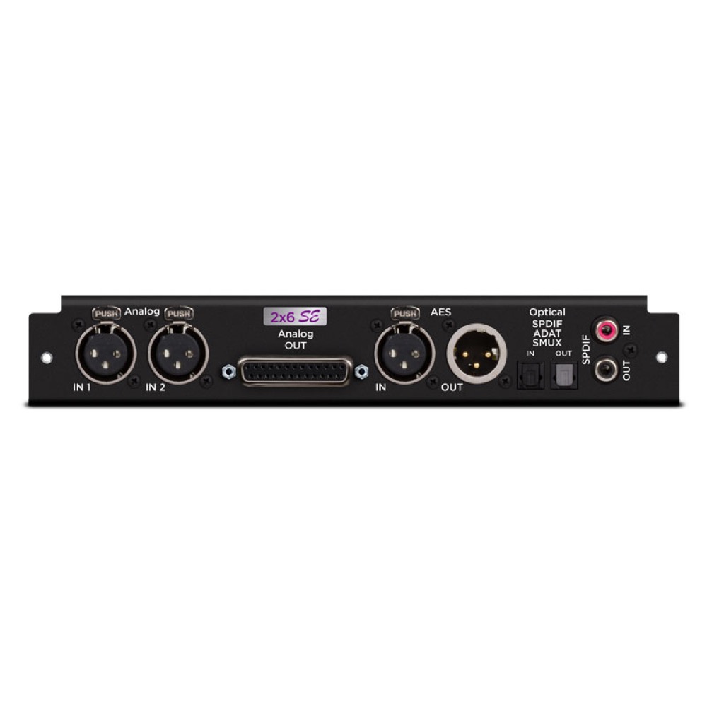 Apogee 2 Analog Input + 6 Analog Output + 8X8 Optical + AES I/O + 2-ch SPDIF SE Quality Sound (SYM2 Only) モジュール