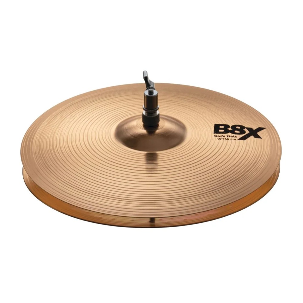 SABIAN B8X-14BRH B8X ROCK HATS Bottom 14インチ ハイハットシンバル ボトム