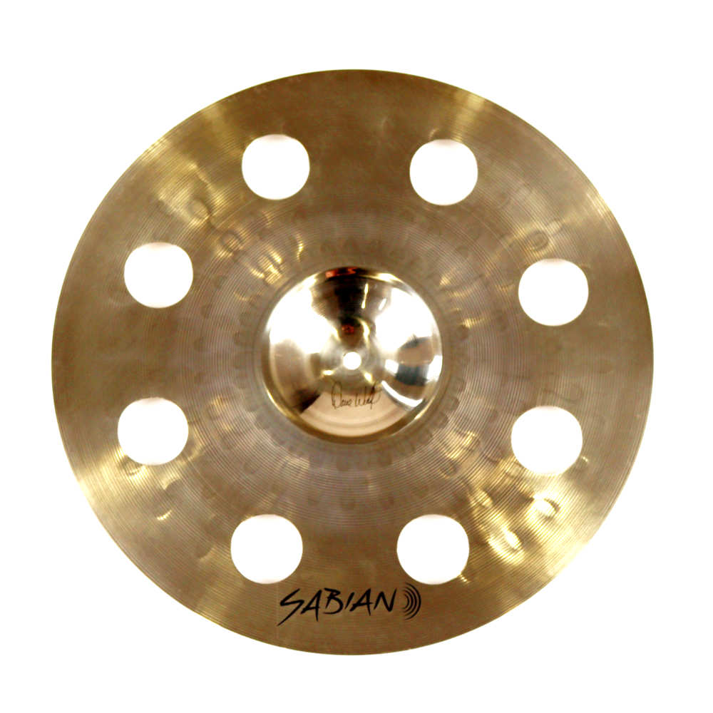 SABIAN HHX-18EVOC-B HHX EVOLUTION O-ZONE CRASH 18インチ クラッシュシンバル 裏面