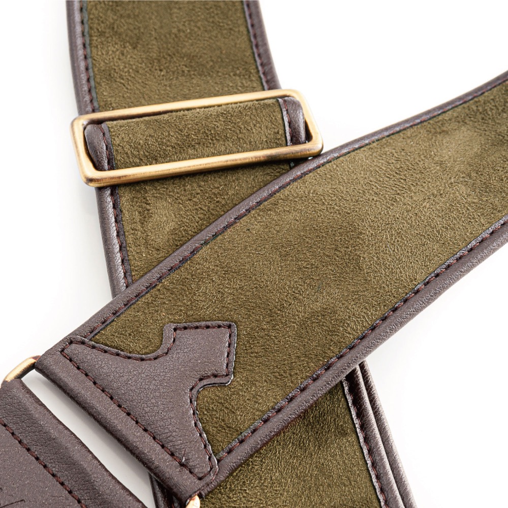 Righton! STRAPS DIVINE Army Green ギター ベース用ストラップ ストラップ表面の画像