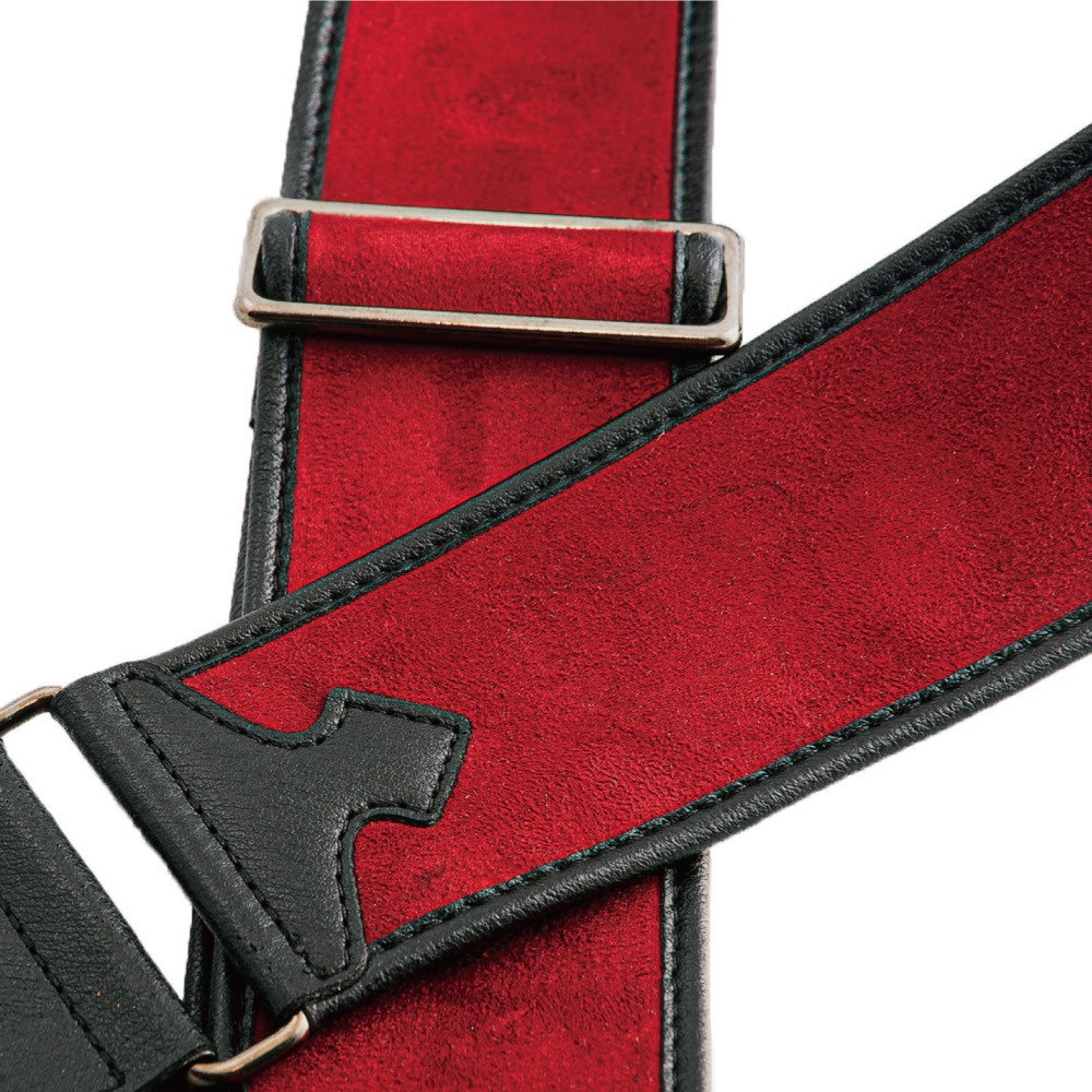 Righton! STRAPS DIVINE Red ギター ベース用ストラップ ストラップ表面の画像
