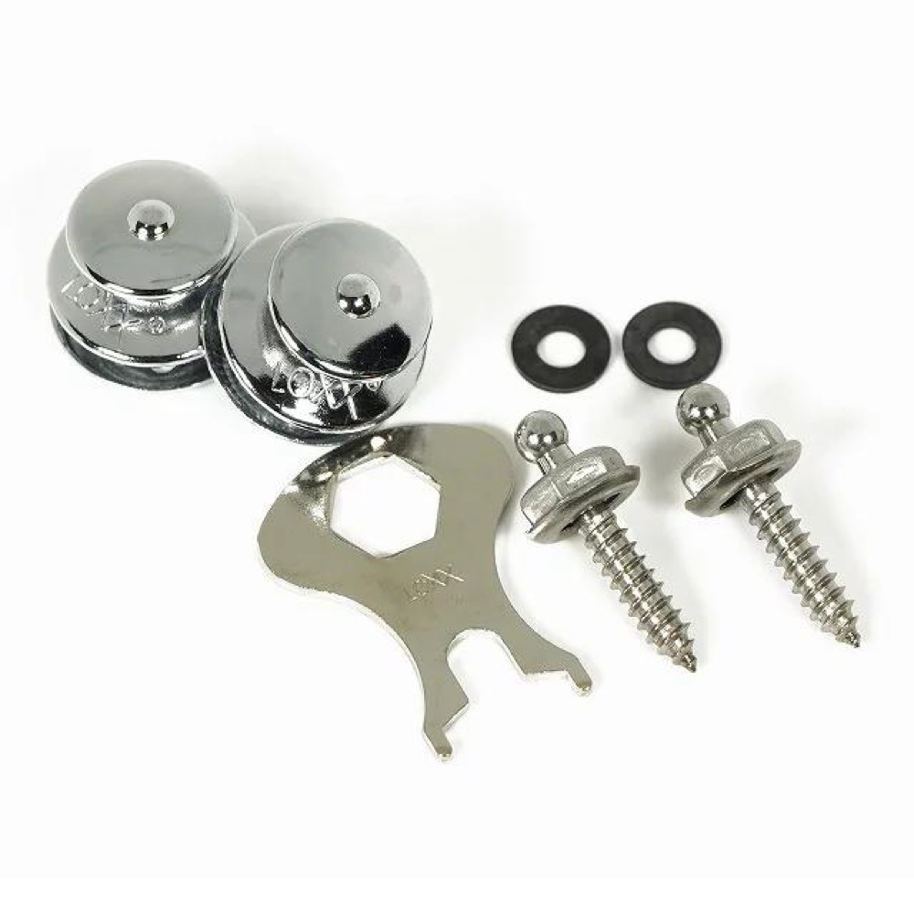 LOXX LOXX Music Box Standard Chrome ストラップロック パーツ画像