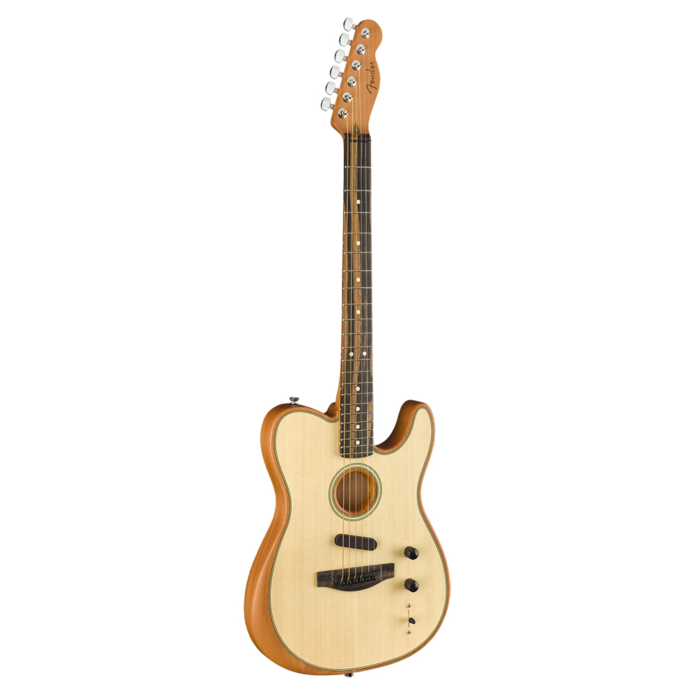 Fender American Acoustasonic Telecaster Natural エレクトリックアコースティックギター 全体像