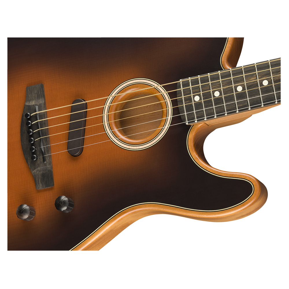 Fender American Acoustasonic Telecaster Sunburst エレクトリックアコースティックギター ボディ