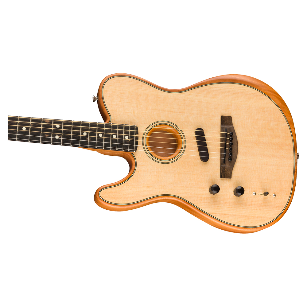 Fender American Acoustasonic Telecaster Left-Handed Natural エレクトリックアコースティックギター エレアコギター ボディ