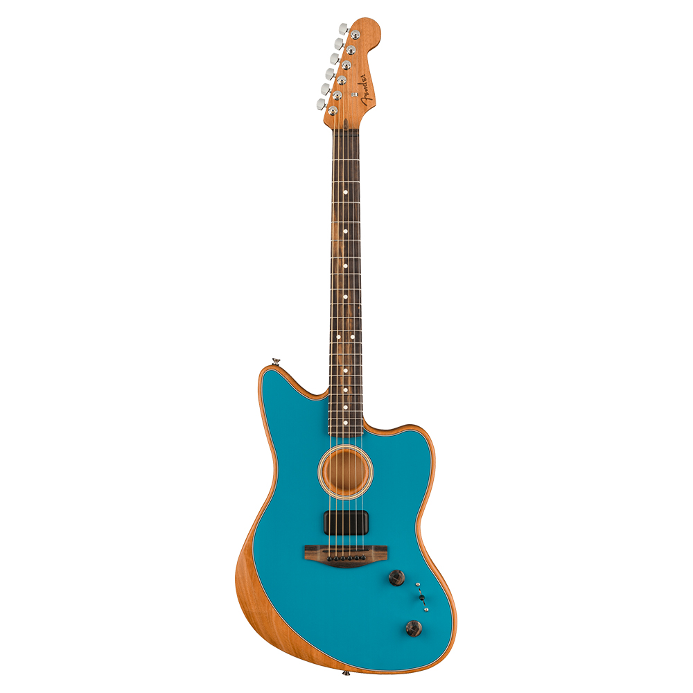 フェンダー Fender American Acoustasonic Jazzmaster Ocean Turquoise ...