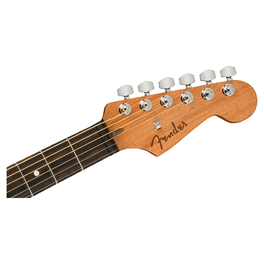 Fender American Acoustasonic Jazzmaster Ocean Turquoise エレクトリックアコースティックギター ヘッド表